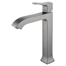 Смеситель для раковины высокий Wonzon & Woghand Flex WW-88019072-BGM, тёмный графит фото 