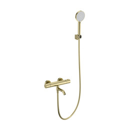 Смесители для ванны с термостатом Wonzon & Woghand WW-B3029-A1-BG, золото фото 