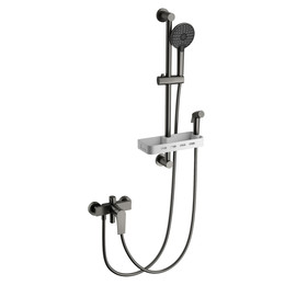 Смесители для душа Wonzon & Woghand WW-A31003-BGG, тёмный графит фото 