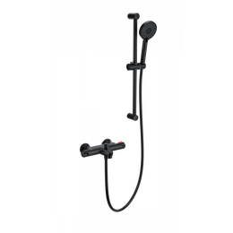 Смесители для ванны с термостатом Wonzon & Woghand WW-C2001-A-MB, чёрный фото 