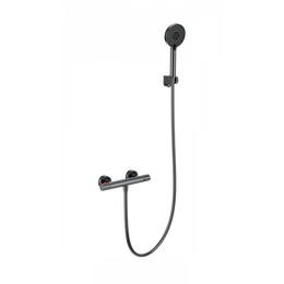 Смесители для душа с термостатом Wonzon & Woghand Inn WW-B2063-A-BGG, тёмный графит фото 
