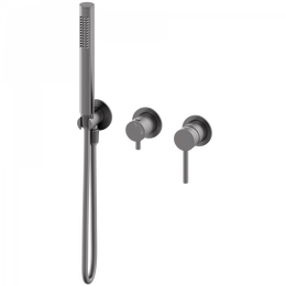 Смесители для душа Wonzon & Woghand Stick WW-838017-BGM (со скрытой частью) тёмный графит фото 