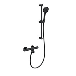 Смесители для ванны с термостатом Wonzon & Woghand WW-C2002-A-MB, чёрный фото 