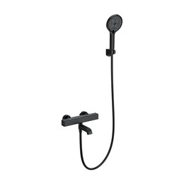 Смесители для ванны с термостатом Wonzon & Woghand Stay WW-B2016-A1-MB, чёрный фото 