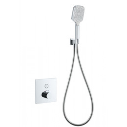 Смесители для душа с термостатом Wonzon & Woghand WW-D1017-B-CR (со скрытой частью) фото 