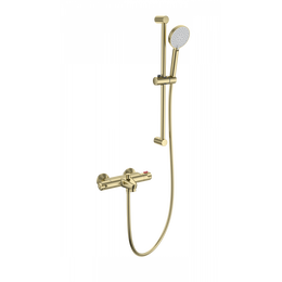 Смесители для ванны с термостатом Wonzon & Woghand WW-C2001-A-BG, золото фото 