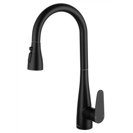 Смесители для кухни Wonzon & Woghand WW-121E201B-MB, чёрный фото 