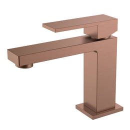 Смеситель для раковины Boheme Qubic 471-BRB, брашированная бронза фото 