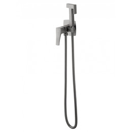 набор для гигиенического душа Wonzon & Woghand Flex WW-88829072-BGM (со скрытой частью) тёмный графит фото 