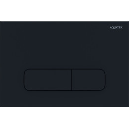 Кнопка смыва Aquatek KDI-0000017, чёрный матовый фото 