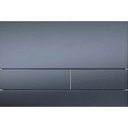 Кнопка смыва Aquatek KDI-0000054, оружейная сталь фото 