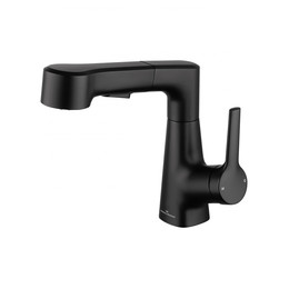 Смесители для раковины Wonzon & Woghand WW-121B108-MB, чёрный фото 