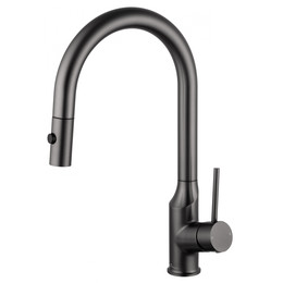 Смесители для кухни Wonzon & Woghand WW-A21252-BGG, тёмный графит фото 