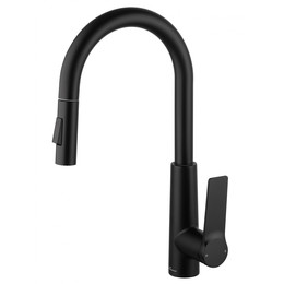 Смесители для кухни Wonzon & Woghand WW-A20782-MB, чёрный фото 