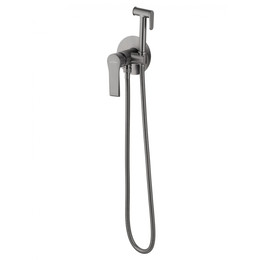 набор для гигиенического душа Wonzon & Woghand Brilliant WW-88829079-BGM (со скрытой частью) тёмный графит фото 