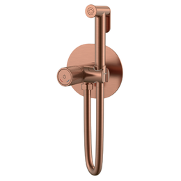 Набор для гигиенического душа Boheme Tech 157-CB (со скрытой частью) брашированная медь фото 