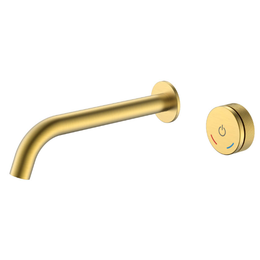 Смеситель для раковины Boheme Tech 158/2-MG, золото матовое фото 