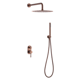 Душевая система для душа Boheme Uno 464-CB (со скрытой частью) брашированная медь фото 