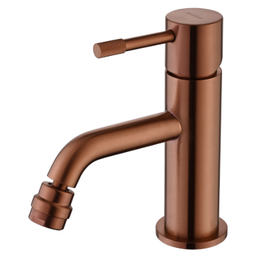 Смеситель для биде Boheme Uno 466-CB, брашированная медь фото 