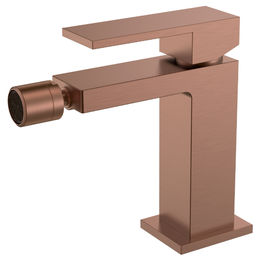 Смеситель для биде Boheme Qubic 476-BRB, брашированная бронза фото 