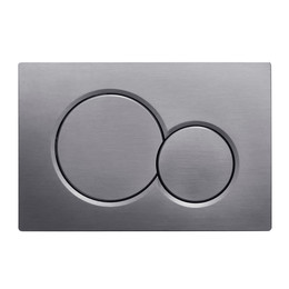 Кнопка смыва Vincea VFP-202GM, воронёная сталь фото 