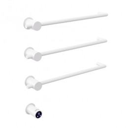 Полотенцесушитель электрический Abber Charme П3 495x520 мм AH4003MW, белый матовый фото 