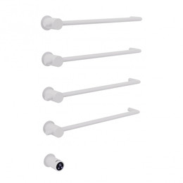 Полотенцесушитель электрический Abber Charme П4 645x520 мм AH4004MW, белый матовый фото 