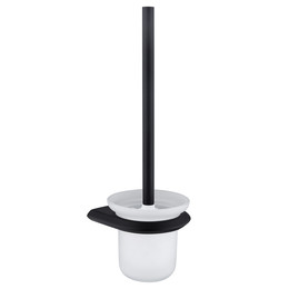 Ершик для унитаза Abber Nord AA1532B, цвет чёрный матовый фото 