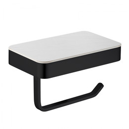 Держатель для туалетной бумаги ABBER Westen AA1730B, цвет чёрный матовый фото 