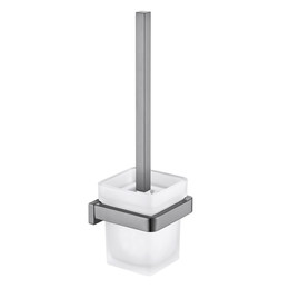 Ершик для унитаза Abber Westen AA1732NG, цвет никель фото 