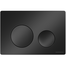 Кнопка смыва Ceramicanova Balance Circle CN12-001MB, чёрный матовый фото 