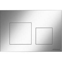 Кнопка смыва Ceramicanova Balance Square CN12-002M, хром матовый фото 