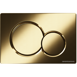 Кнопка смыва Ceramicanova Balance Sphere CN12-003BG, брашированное золото фото 