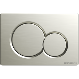 Кнопка смыва Ceramicanova Balance Sphere CN12-003BN, брашированный никель фото 