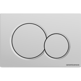 Кнопка смыва Ceramicanova Balance Sphere CN12-003W, белый глянцевый фото 