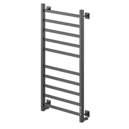 Полотенцесушитель электрический Veconi Barro-A П10 500x1000 мм B10050B-A, чёрный фото 