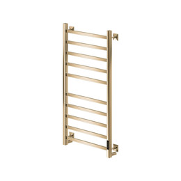 Полотенцесушитель электрический Veconi Barro-A П10 500x1000 мм B10050G-A, золото матовое фото 