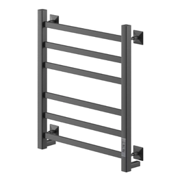Полотенцесушитель электрический Veconi Barro-A П6 500x600 мм B6050B-A, чёрный фото 