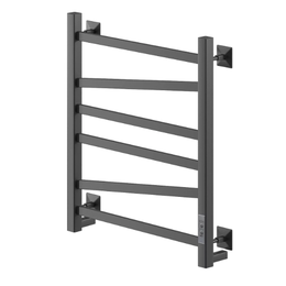 Полотенцесушитель электрический Veconi Barro-C П6 500x600 мм B6050B-C, чёрный фото 