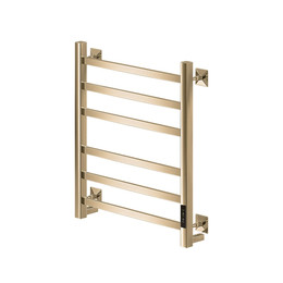 Полотенцесушитель электрический Veconi Barro-A П6 500x600 мм B6050G-A, золото матовое фото 