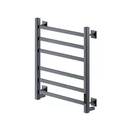 Полотенцесушитель электрический Veconi Barro-A П6 500x600 мм B6050GR-A, графит брашинг фото 