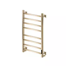 Полотенцесушитель электрический Veconi Barro-A П8 500x800 мм B8050G-A, золото матовое фото 
