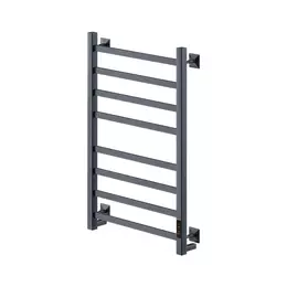 Полотенцесушитель электрический Veconi Barro-A П8 500x800 мм B8050GR-A, графит брашинг фото 