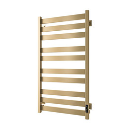 Полотенцесушитель электрический Veconi Piatto П10 500x1000 мм P10050G, золото матовое фото 