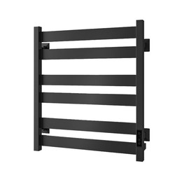 Полотенцесушитель электрический Veconi Piatto П6 500x600 мм P6050B, чёрный фото 
