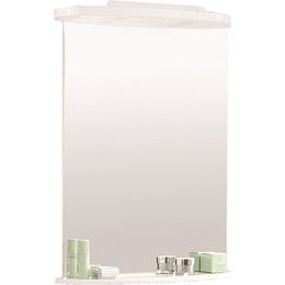 Зеркало с полкой Акватон Минима 65 см 1A000502MN010 фото 