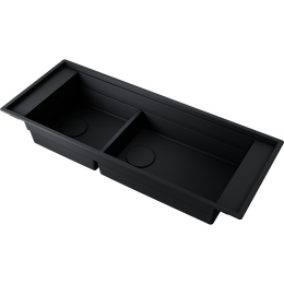 Кухонная мойка Omoikiri Sintesi Pro 114-2-U/I gb 4997451, графит фото 