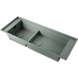 Кухонная мойка Omoikiri Sintesi Pro 114-2-U/I wg 4997453, wind green фото 