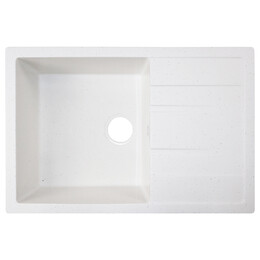 Кухонная мойка Azario Rio CS00105231, белый крап фото 