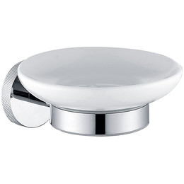 Мыльница Allen Brau Priority 6.31005-00, цвет белый/хром фото 